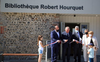 Inauguration De La Bibliothèque Robert Hourquet