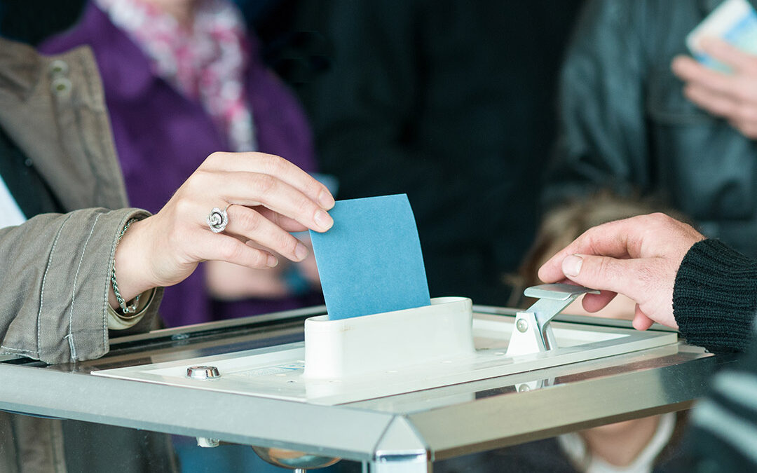 Bureau de vote des élections législatives – 12 et 19 Juin