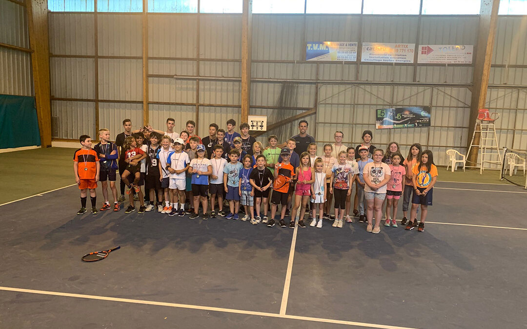 Tennis club de Denguin : fin année sportive