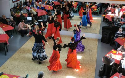 Le goûter des aînés sur un air de flamenco
