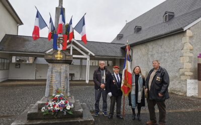Le porte-drapeau officiait pour la dernière fois